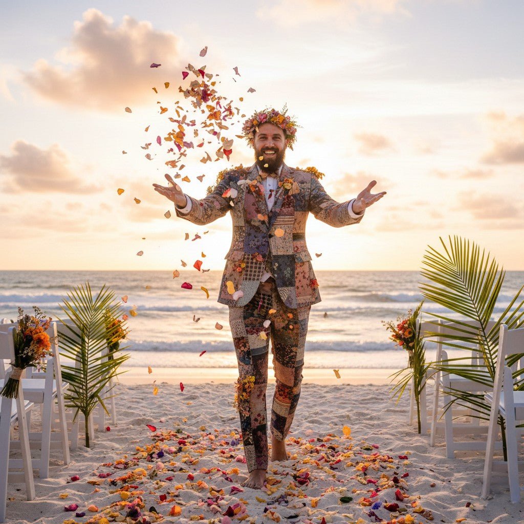 flower dude flower girl rose petals for a wedding florist panama city beach 30a