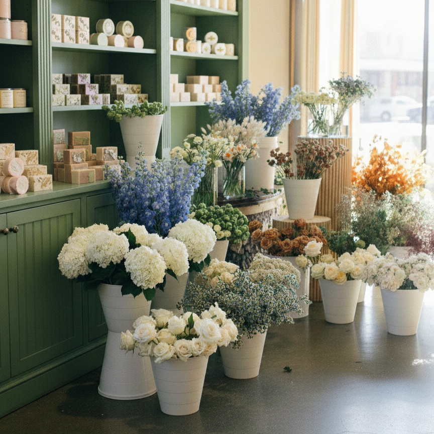 diy flower sales by the stem flower market for florists in panama city beach