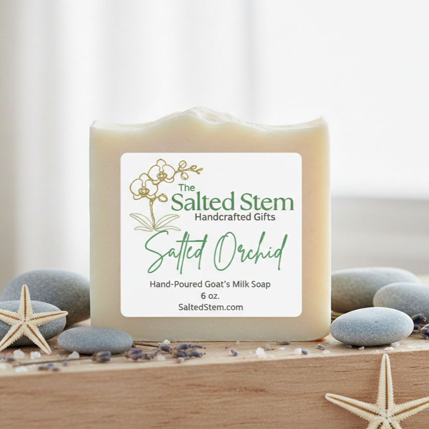 Artisan Goat's Milk Soap | Bar & Luffa Scrub