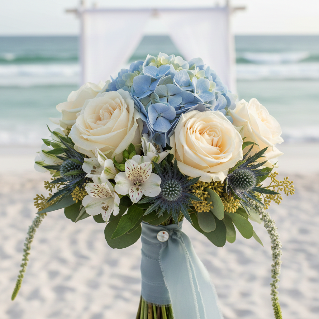 bridesmaid bouquet wedding florist panama city beach 30a port st joe