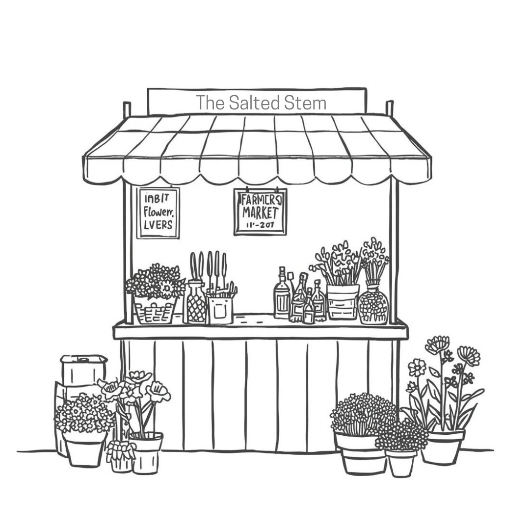 panama city farmers market florist flower booth